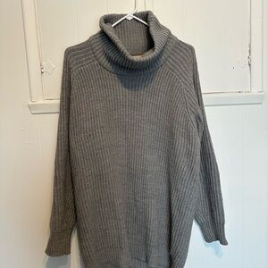 Zara Charcoal Cowl Neck Sweater